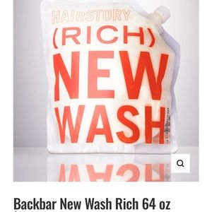 Hairstory New Wash Rich  64 oz. Brand new